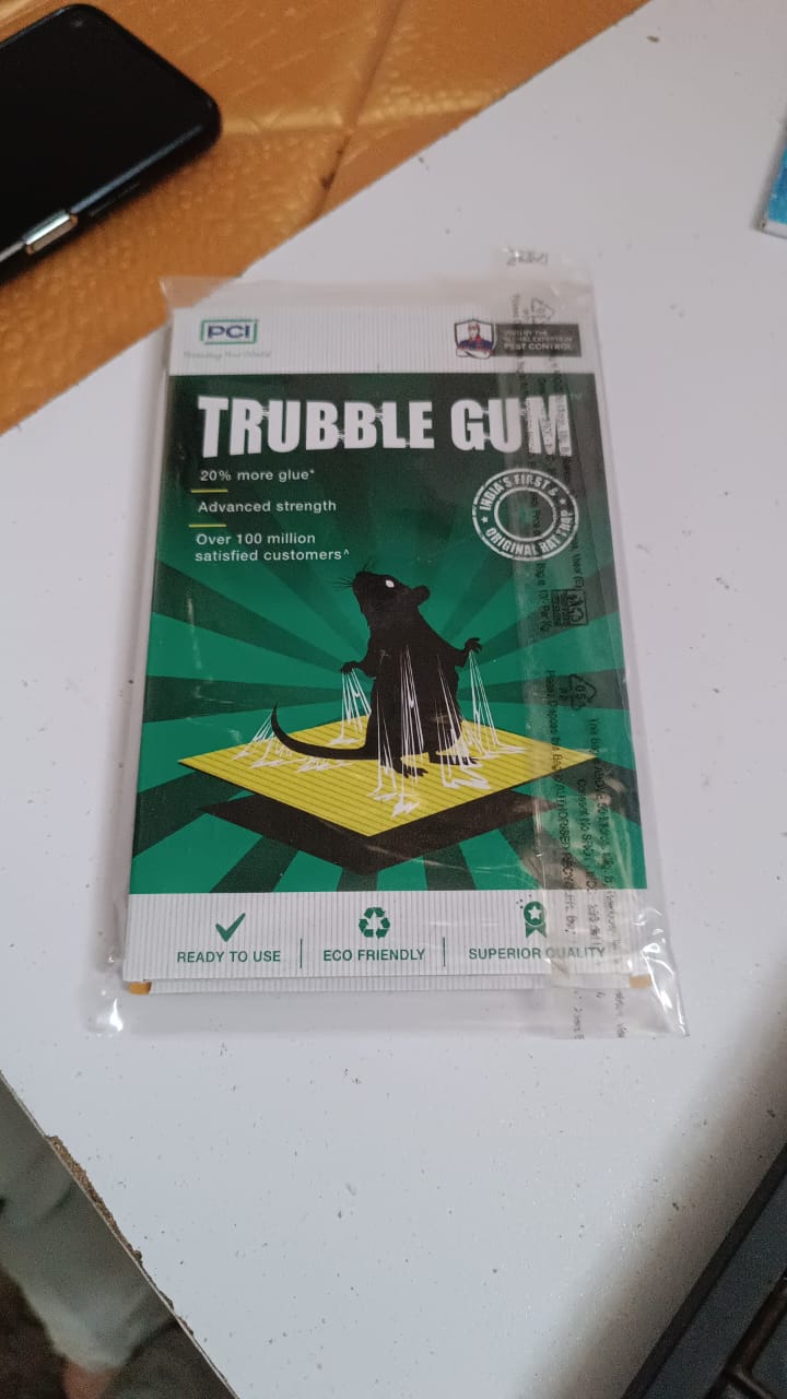 PCI Cardboard Troublegum Small Size Mouse Trap-1pc PCI Cardboard Troublegum Small Size Mouse Trap-1pc